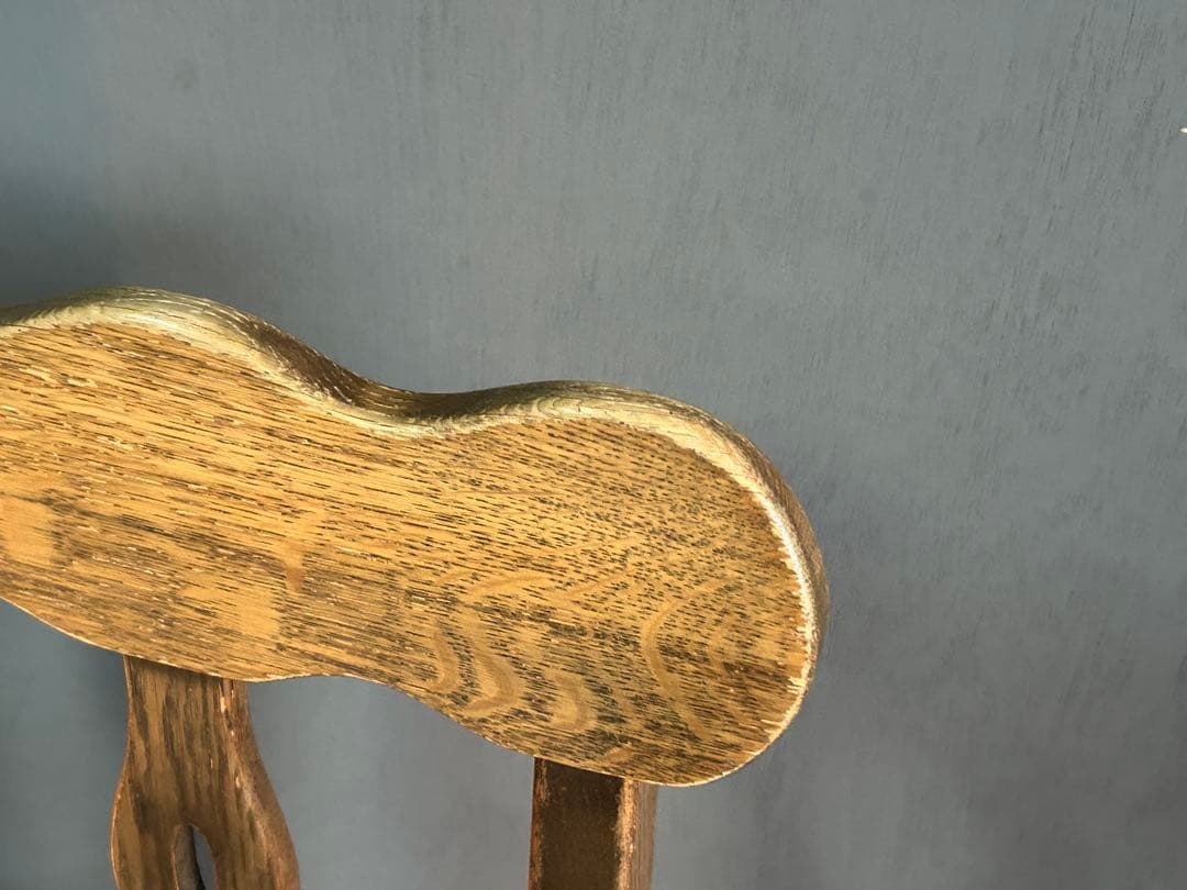 無垢材　チャーチチェア　豊田たんす　アンティーク　ヴィンテージ　ビンテージ　NZ