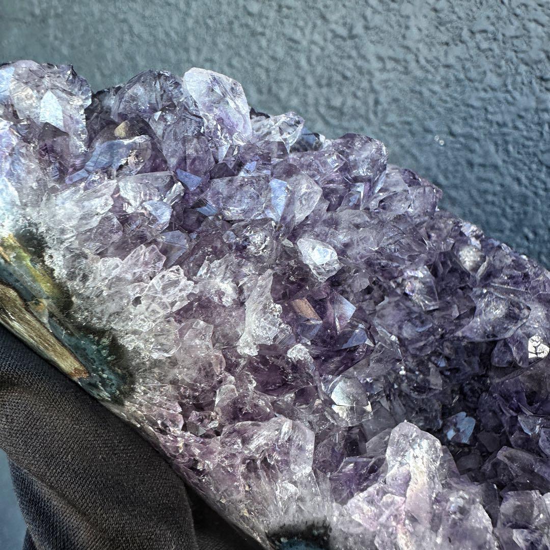 アメジストミニドーム&レインボーヒマラヤ水晶アイリスクォーツ浄化セットA1148