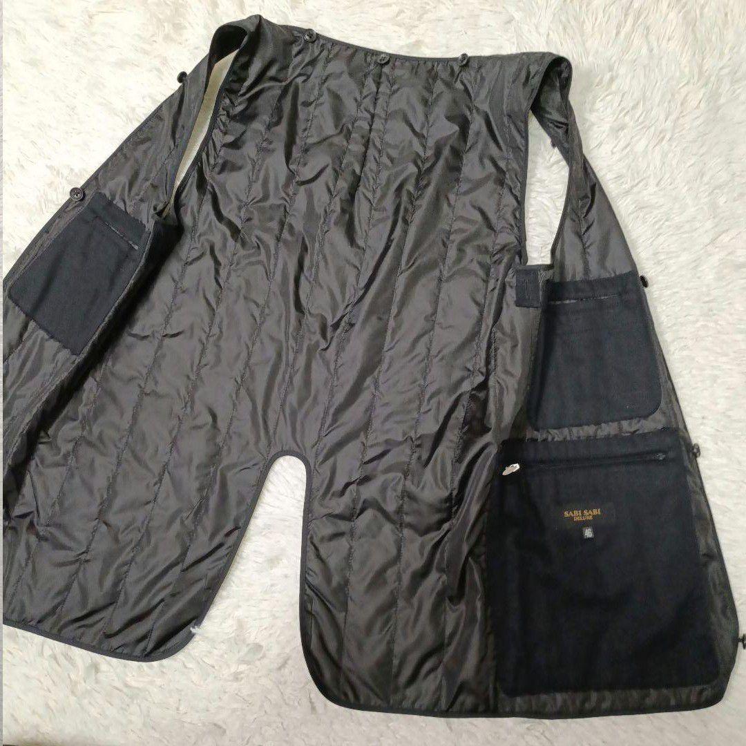 極美品■SABI SABI DELUXE ウール トレンチコート ヘリンボーン