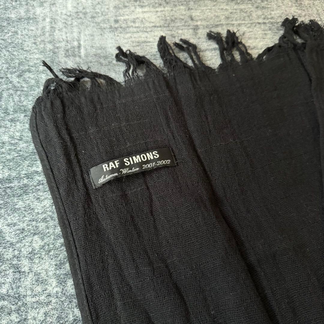 Raf Simons 01-02AW Riots期　マフラー　アーカイブ