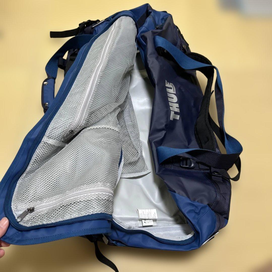 【スーリー】 ボストン鞄 ブルー 90L