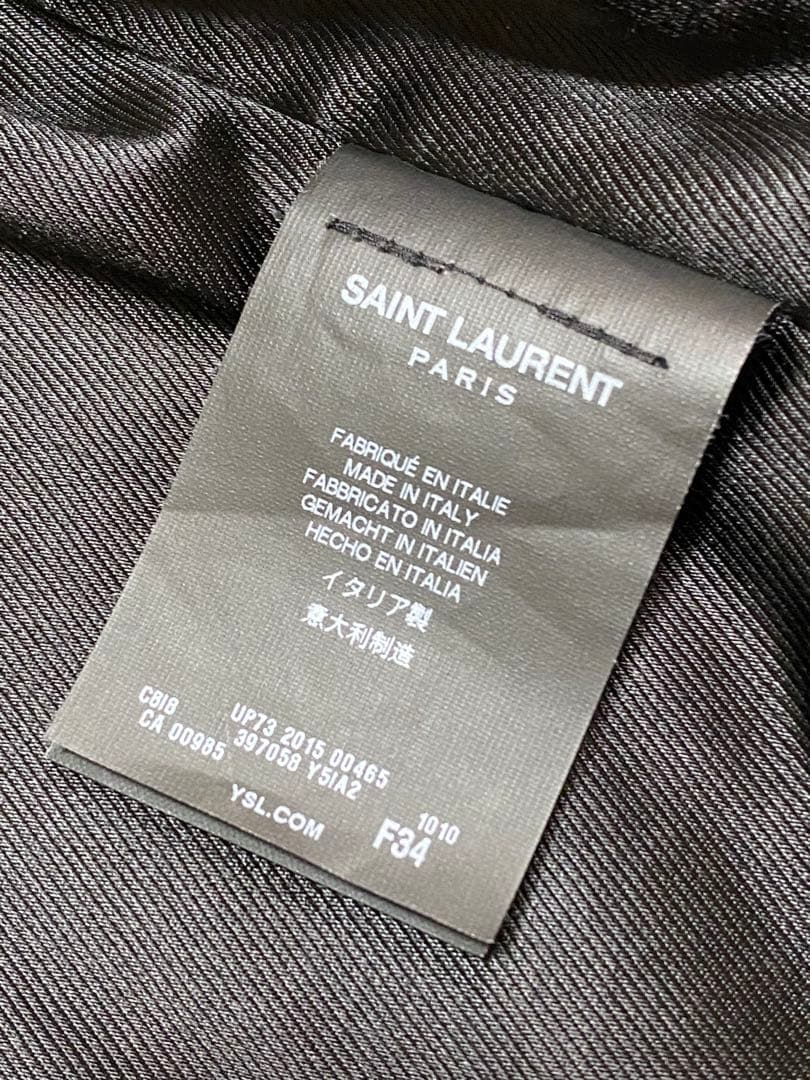 Saint Laurent サンローラン ライダース ジャケット
