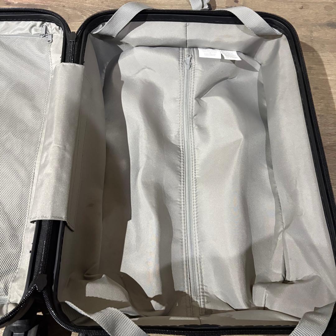 MUJI 無印良品 バーを自由に調節できるハードキャリーケース 36L ※訳アリ