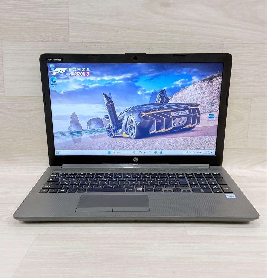 8 世代エイチピーHpノートパソコン8GB/SSD+HDD/webカメラフルHD