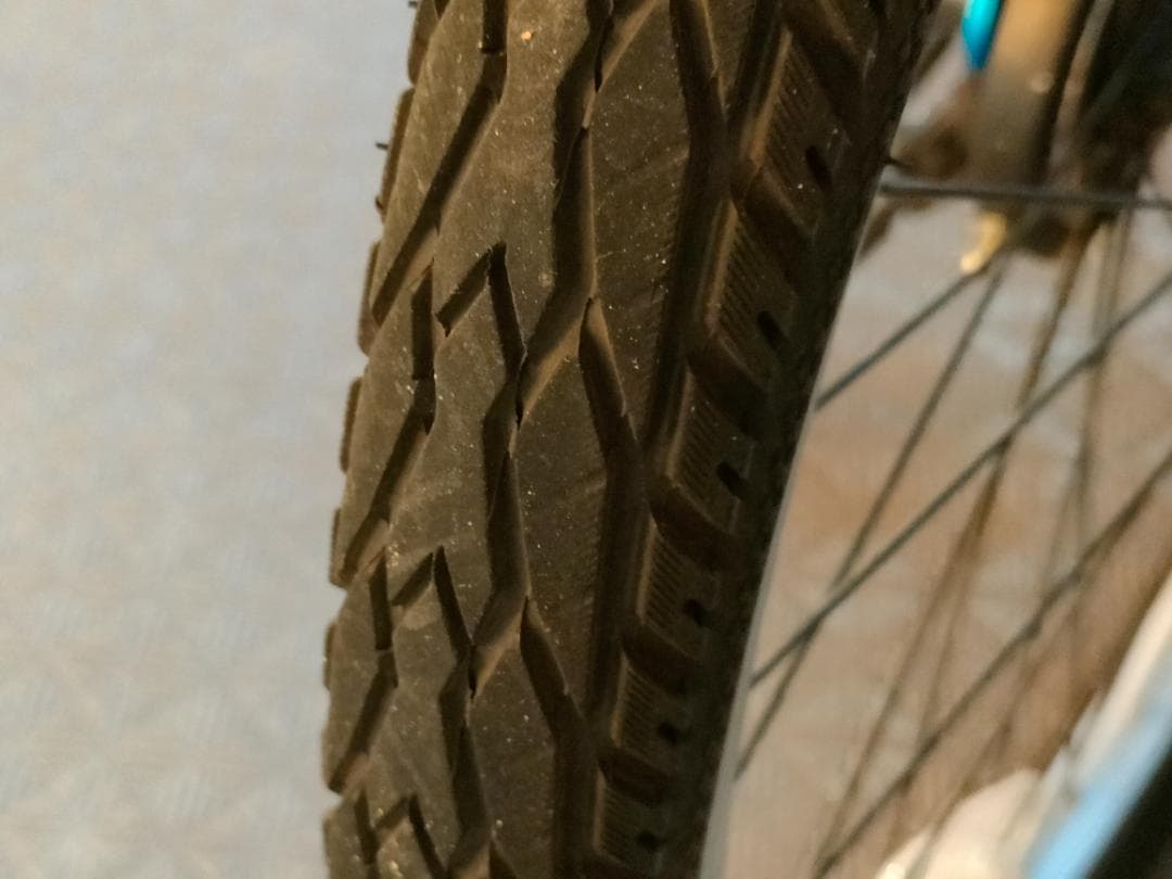 【引取限定/東京都江東区】アサヒ ドライド 外装6段 青 24インチ