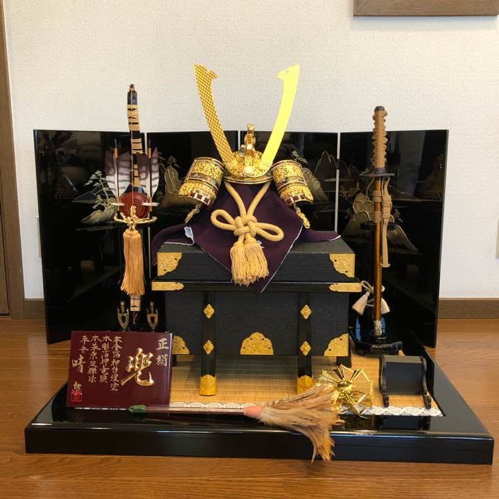 兜人形 5月人形 平安晴泉