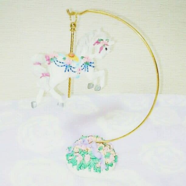 新品 westland メリーゴーランド 回転木馬 置物 オブジェ ドール