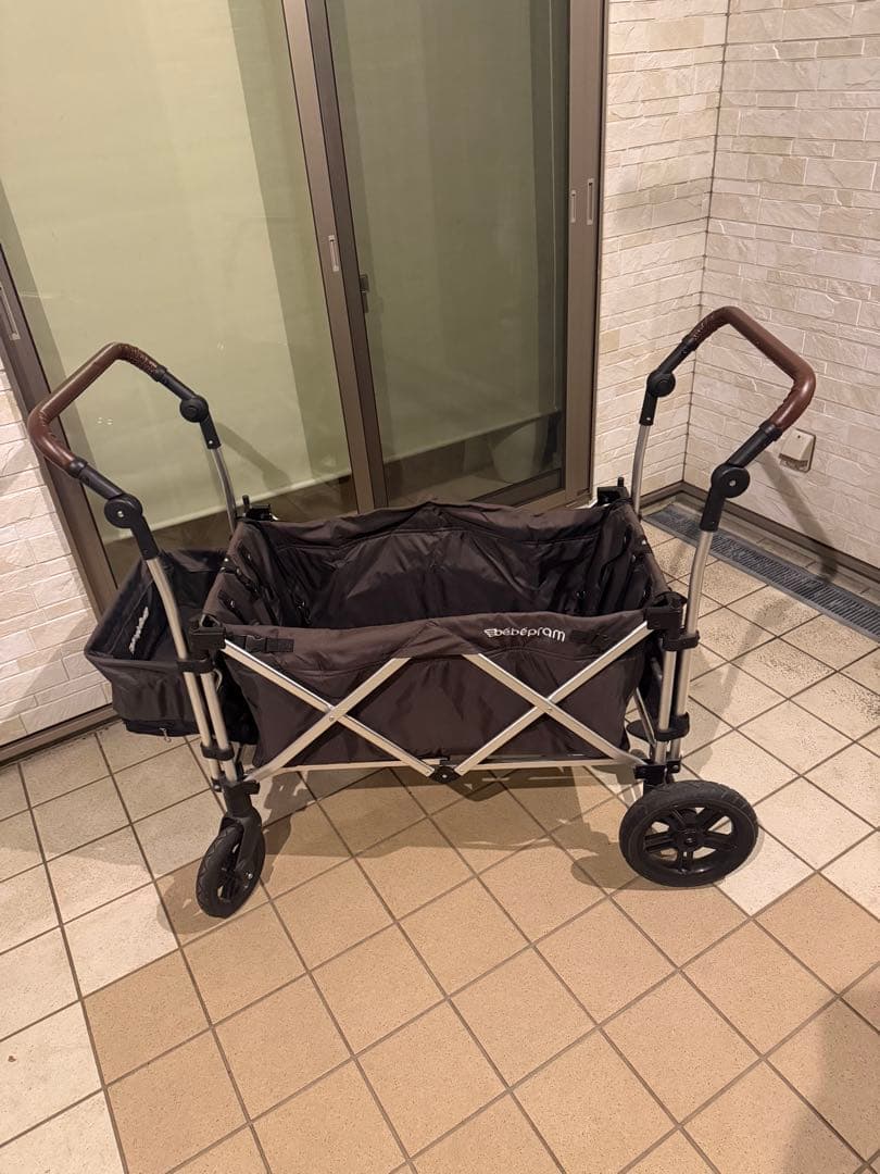 bebepram　ベビーカー　ストローラーワゴン　キャリー　2人乗り