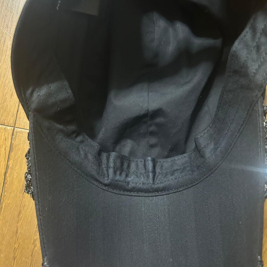 A Tiissu 黒 キャップ