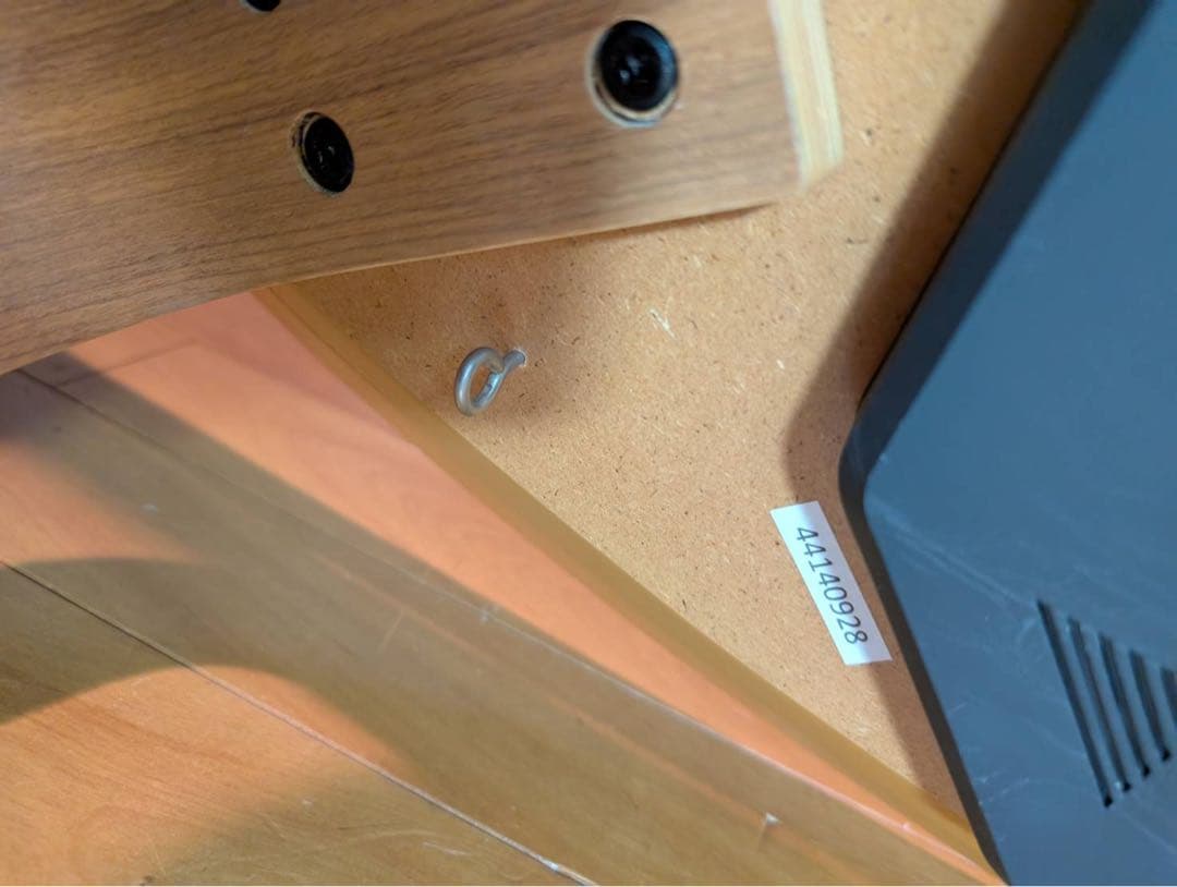 ■送料込■無印良品 木製楕円こたつ 曲木脚 フラットヒーター 暖房器具