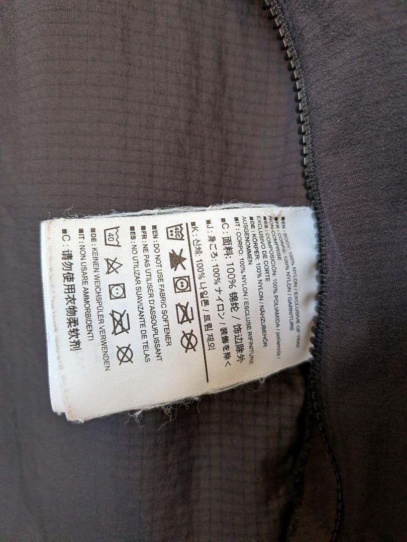 か*ぶ様 ARC'TERYX　スコーミッシュフーディ　 ブラック