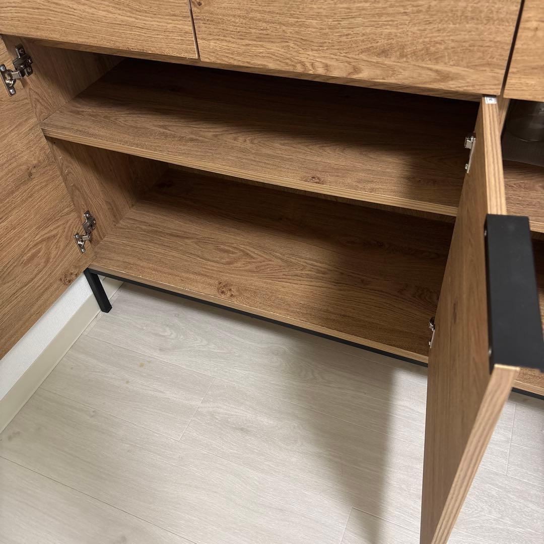 【r】LOWYA ロウヤ シェルフ キャビネット チェスト 収納棚