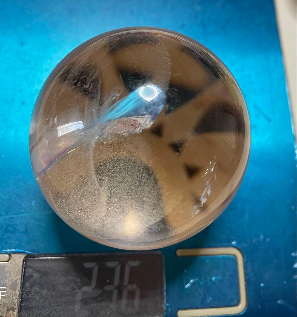 アイリスクォーツ 虹入 クリスタル 水晶丸玉 レインボー 魔除 開運 幸運 お守