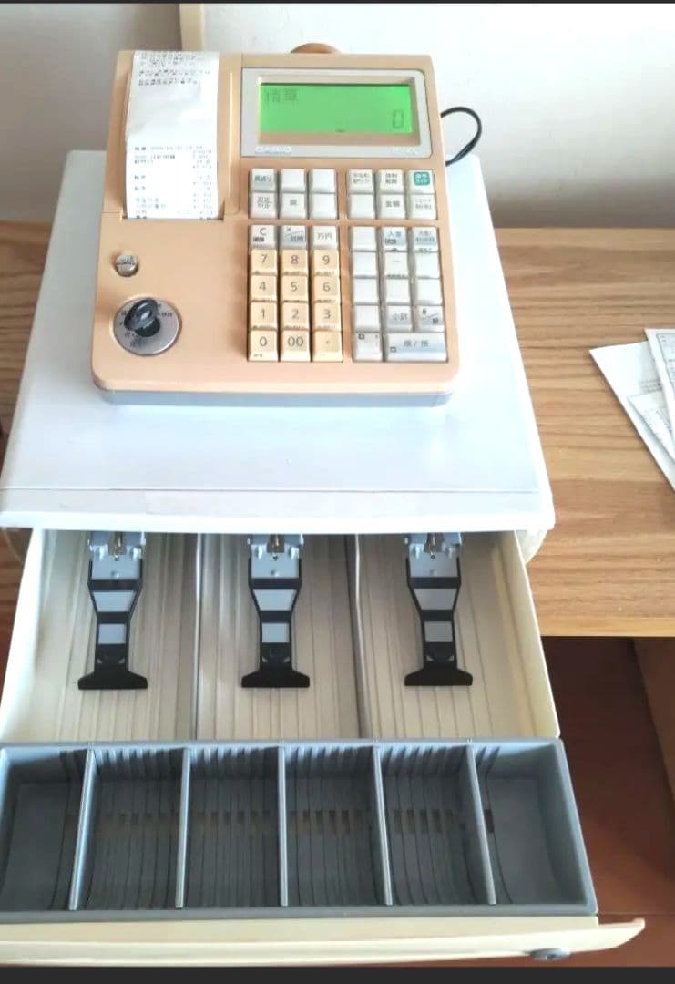 CASIO製　レジスター TE-300