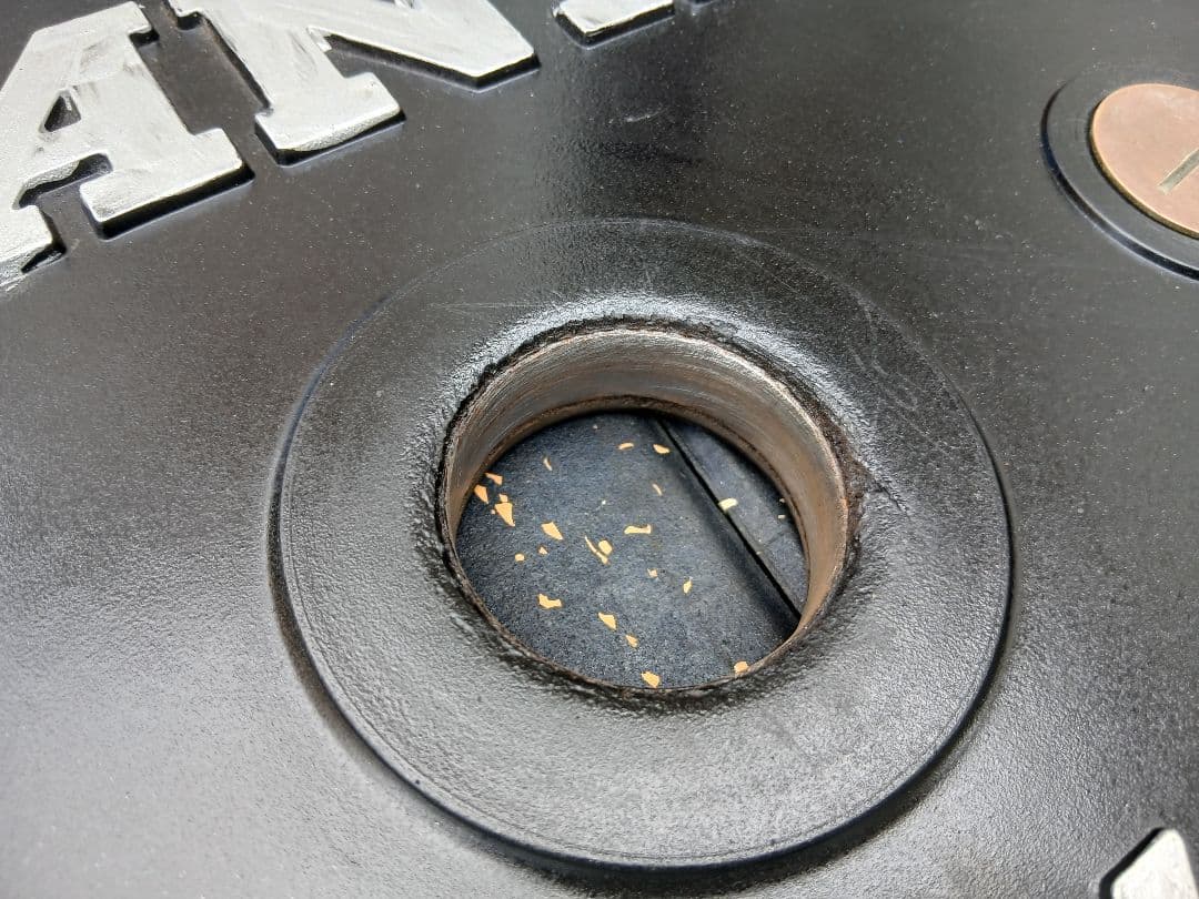 IVANKO(イヴァンコ)バー バンパープレート 10kg x 2枚　穴50mm