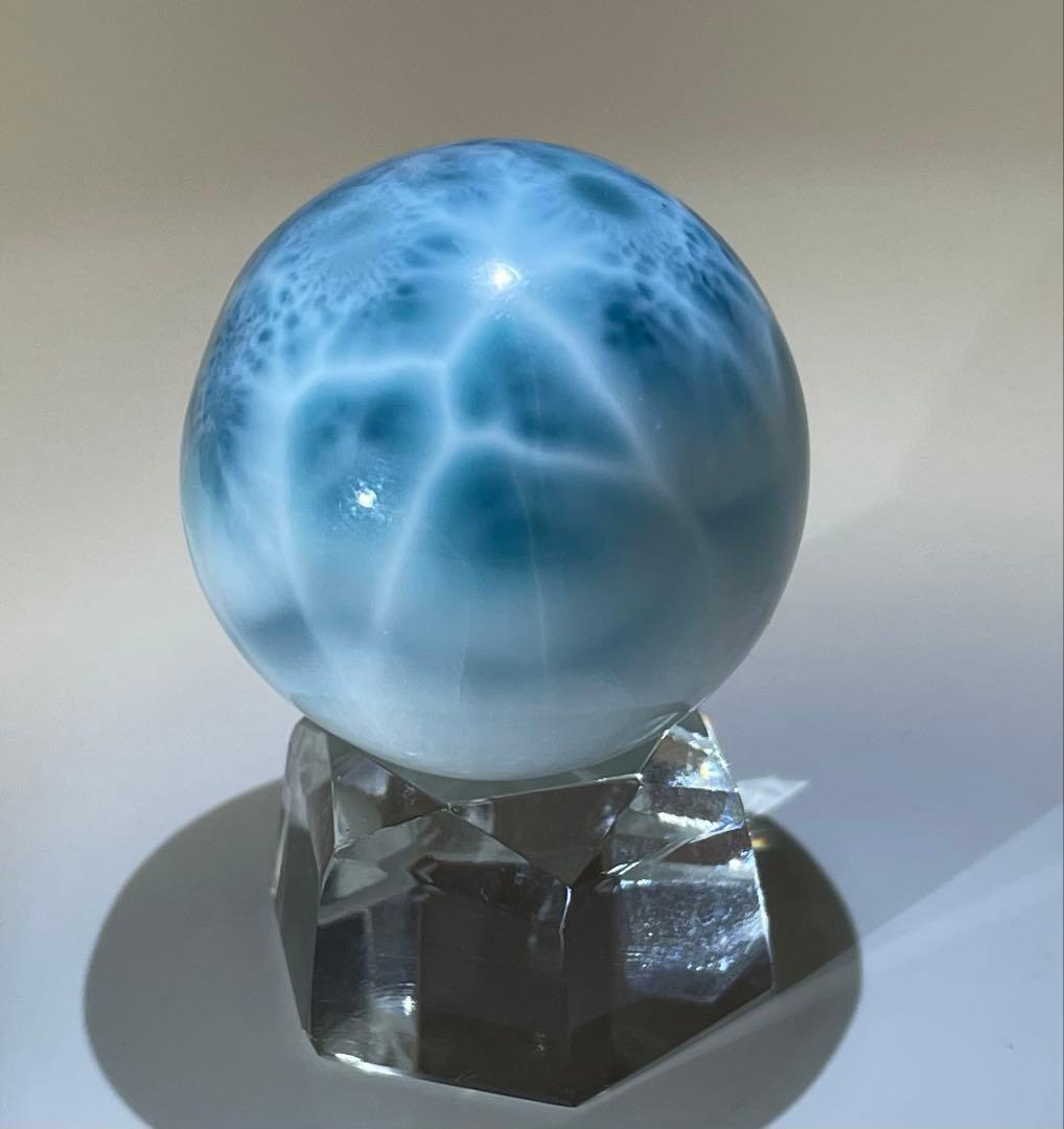 ラリマー 丸玉　約32mm スフィア