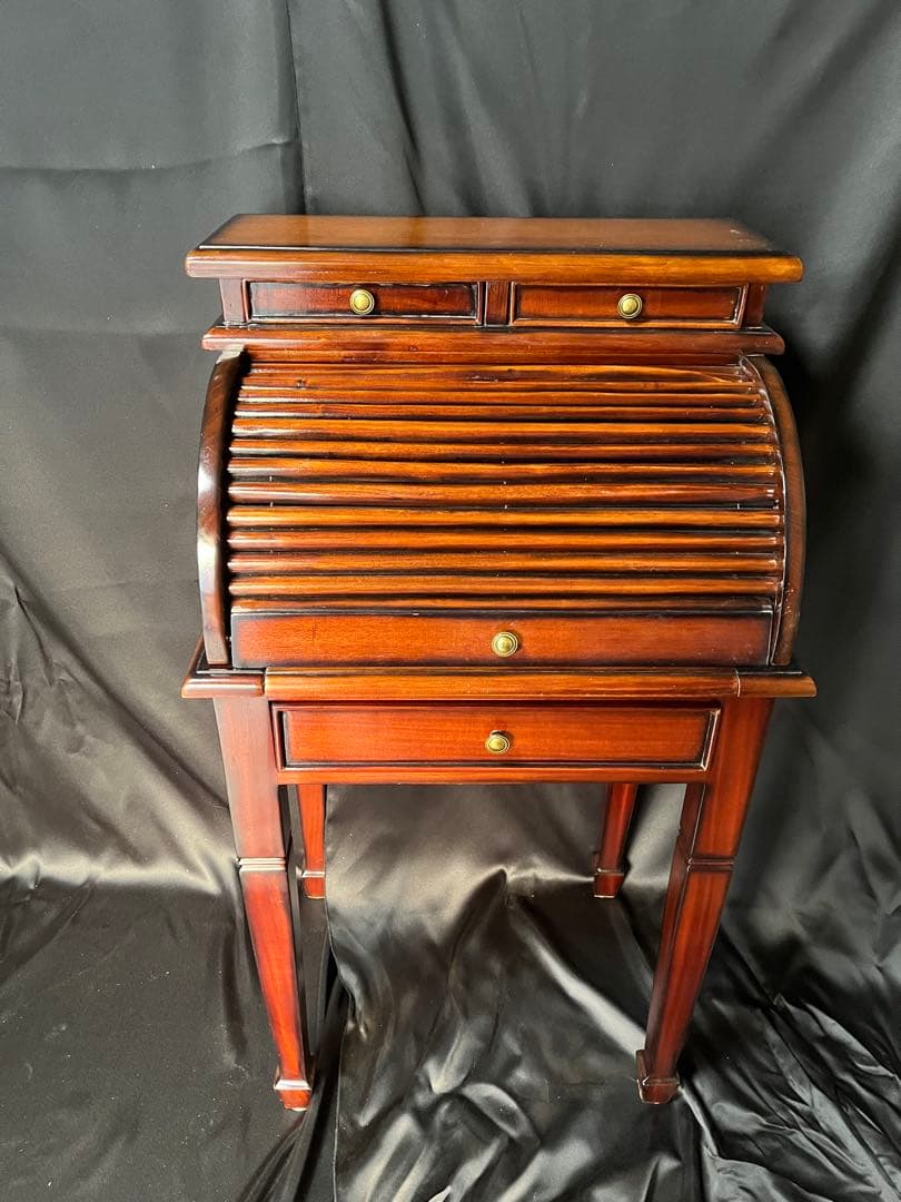 木製ロールトップライティングデスク