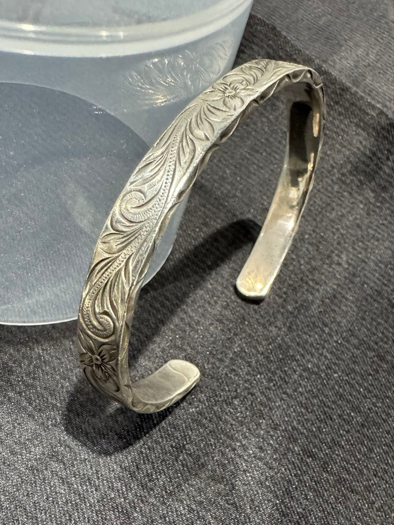 ロノ lono ハワイアンジュエリー　フラットバングル8mm