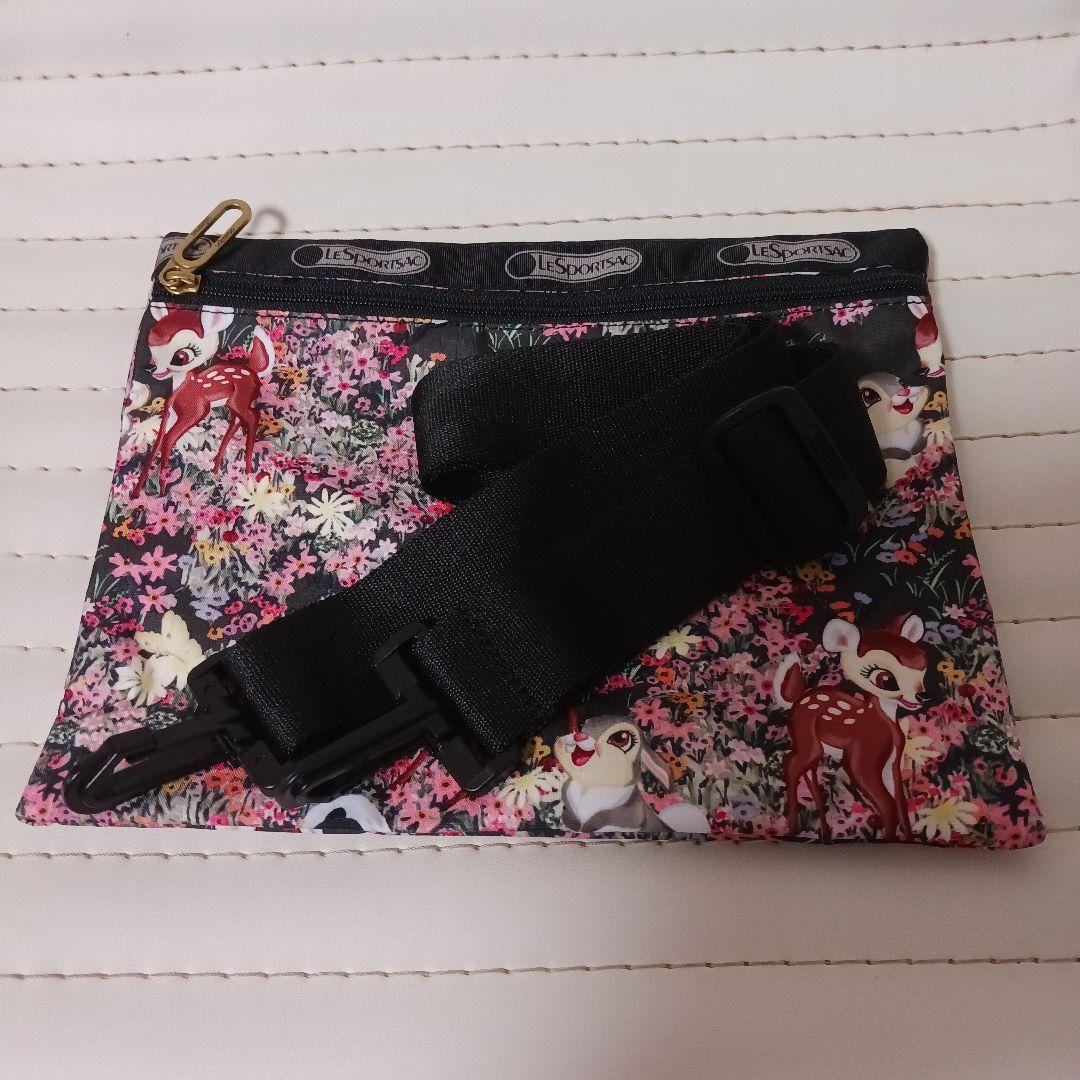 2243　レスポートサック　ボストンバッグ　バンビ　ポーチ付　新品未使用