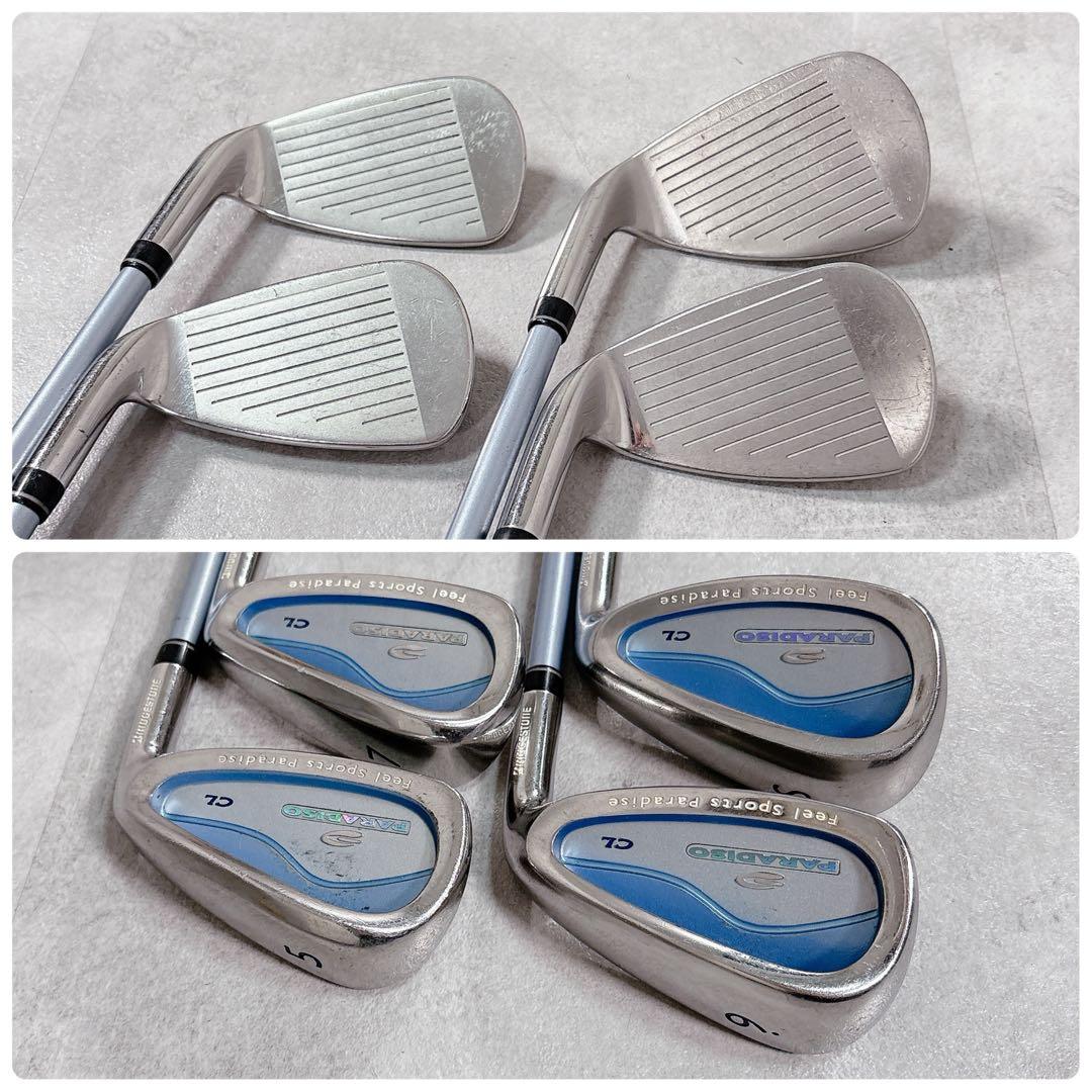 V822 ミズノ 他 レディース ゴルフ クラブ セット 9点 23区 L