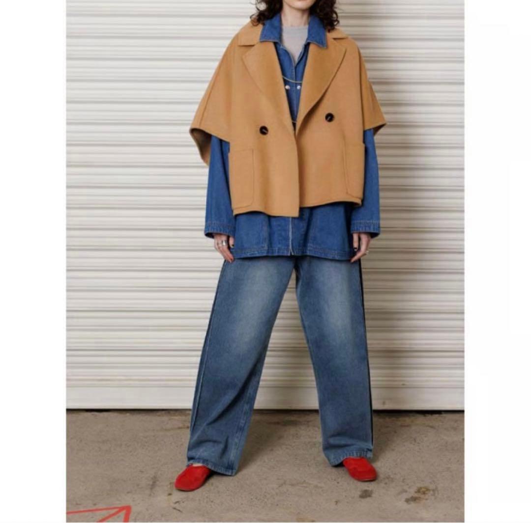 未使用タグ付き✨YENN DOUBLE FACE CAPE JACKET