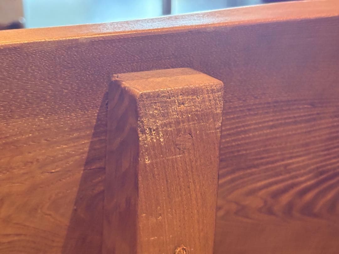 希少　無垢材　ベンチ　アンティーク　ヴィンテージ　和モダン　杉の木　モダン　YZ