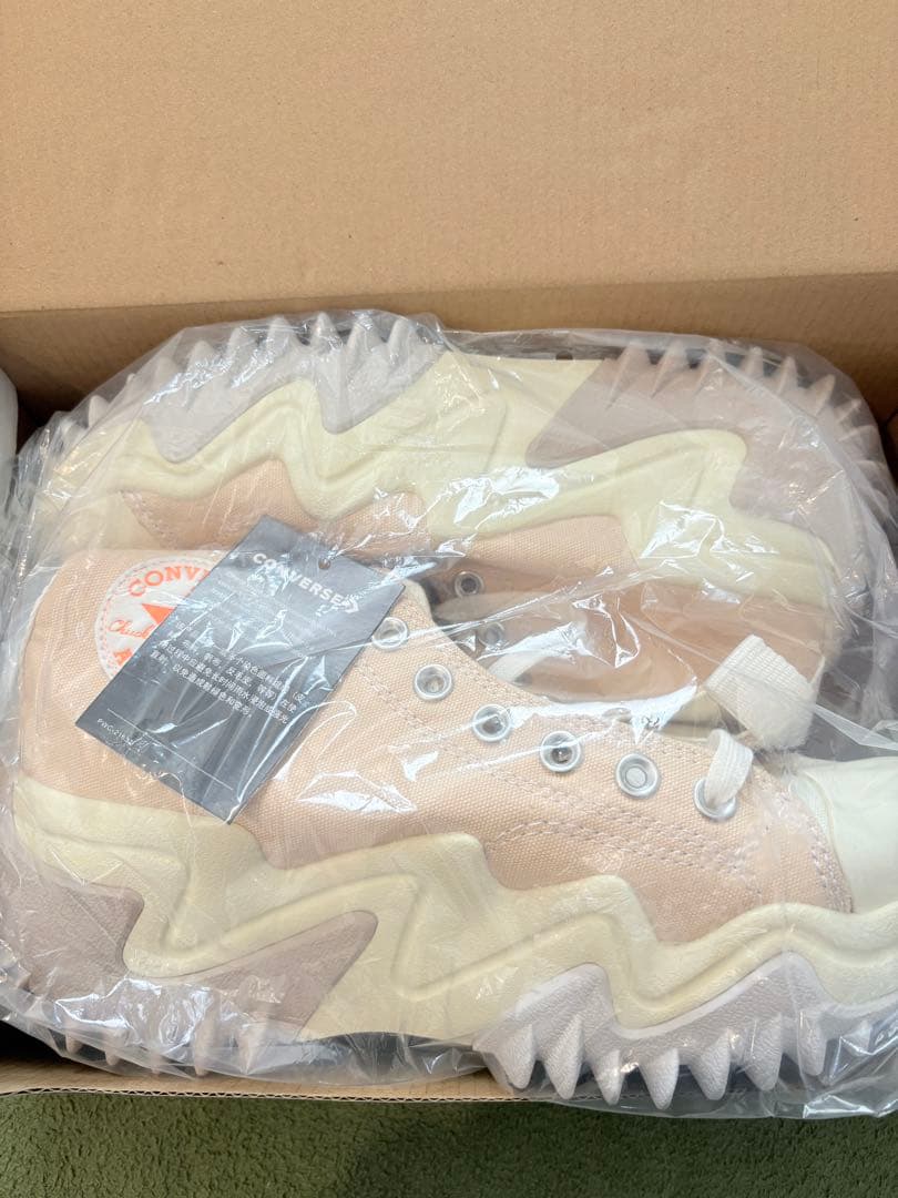 CONVERSE ランスターモーション　ベージュ ハイカットスニーカー