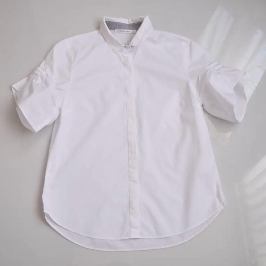 ブランベール ♡ モニーレ コットンシャツ ホワイト 白