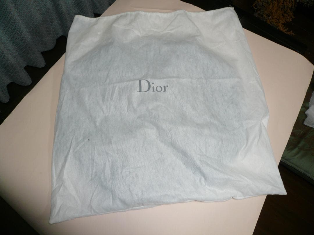 クリスチャン ディオール ハニカム柄 大きいボストンバッグ 保存袋、カギ付き