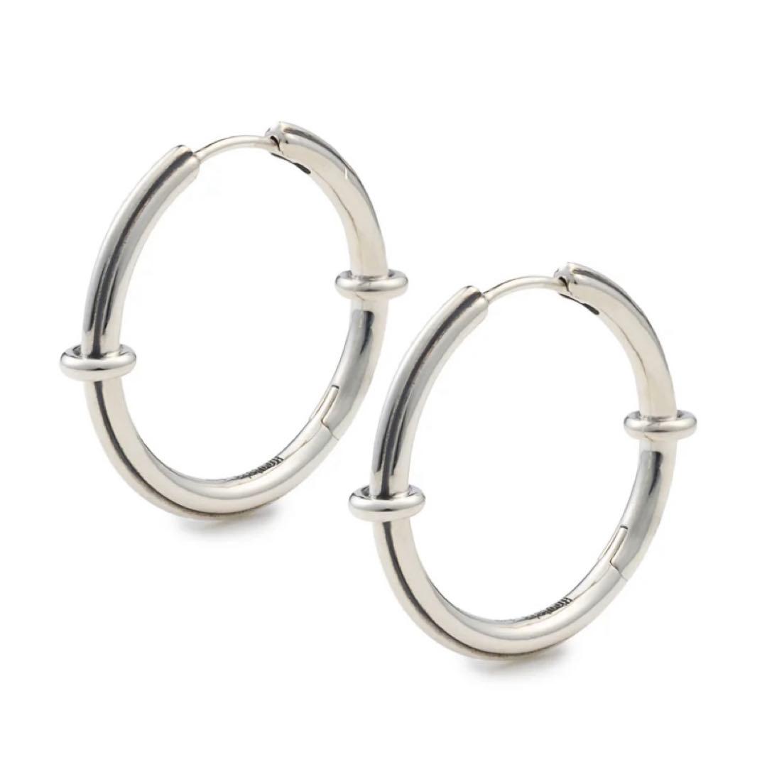 24h限定価格✤Hirotaka　DUNE フープ ピアス Lサイズ