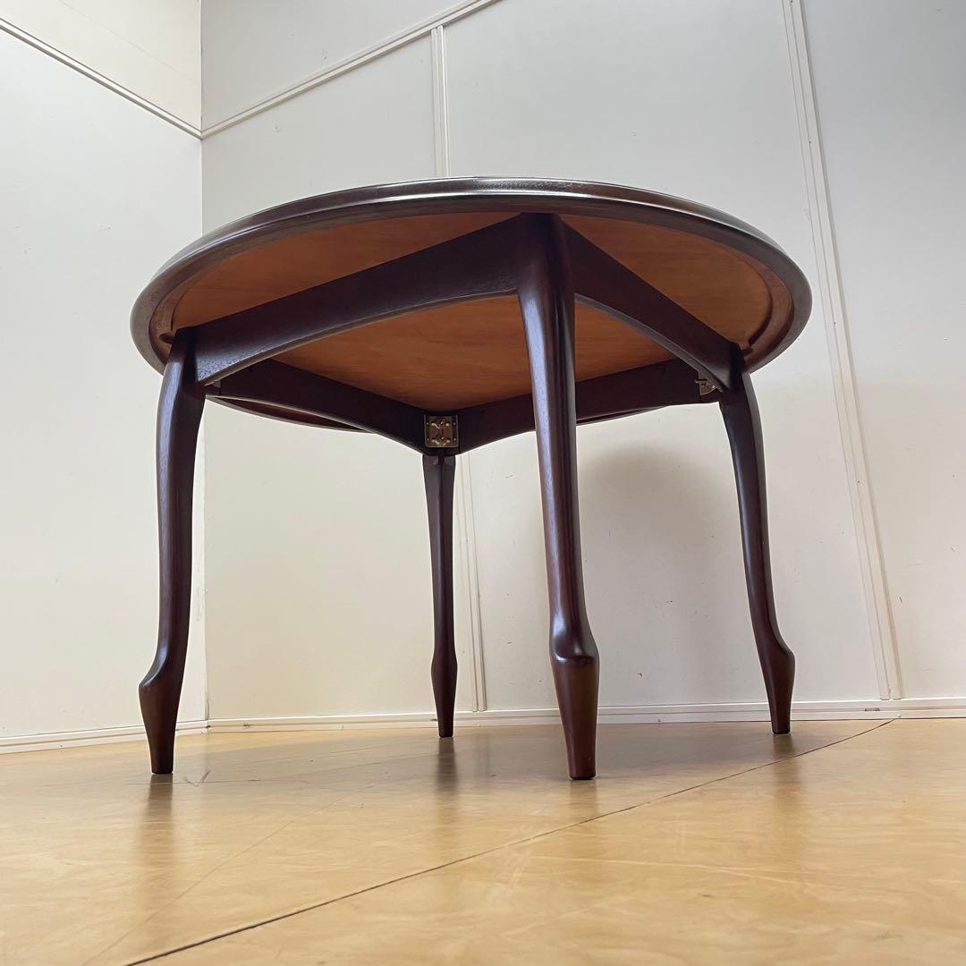 マルニ木工 ベルサイユ ダイニングテーブル 丸テーブル 猫脚 オールドマルニ