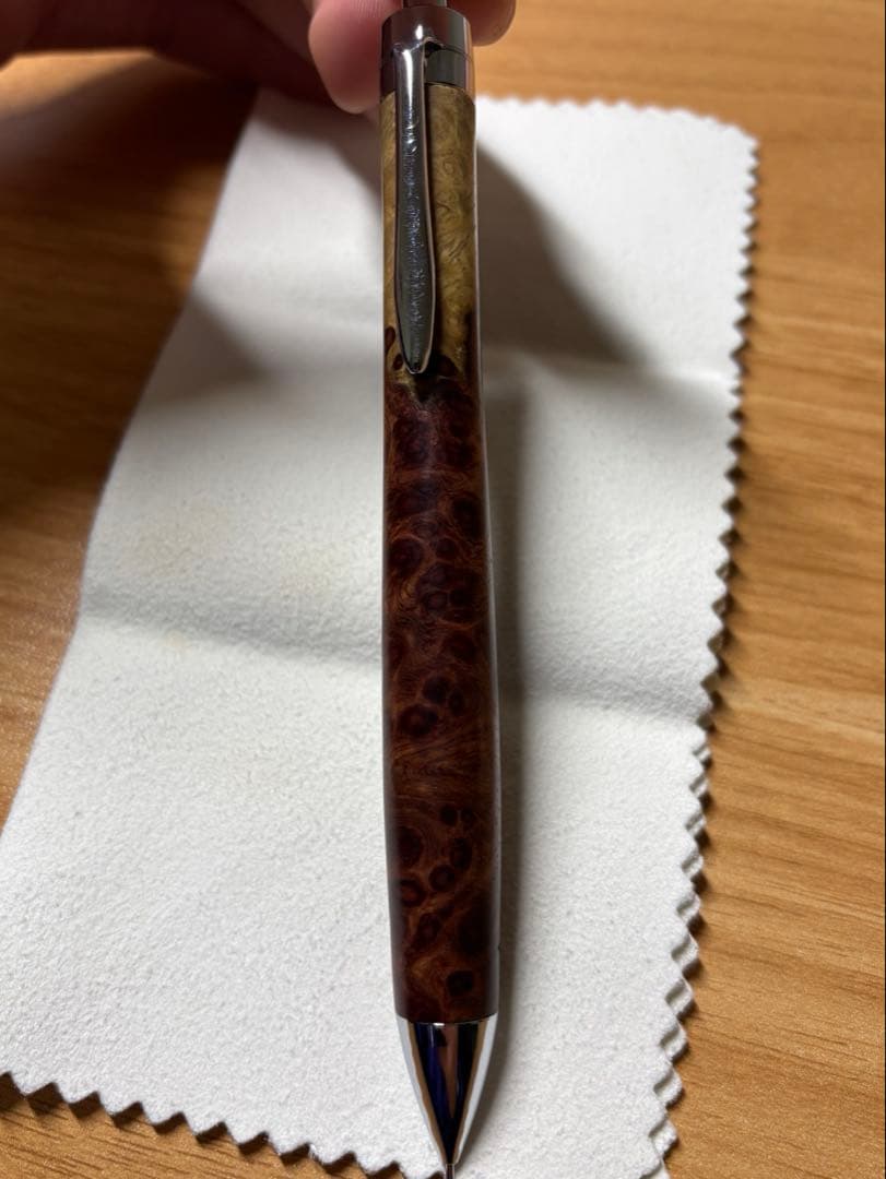 こぶた工房　旧型固定式口金0.5MP 極上+花梨紅白 グロテスク