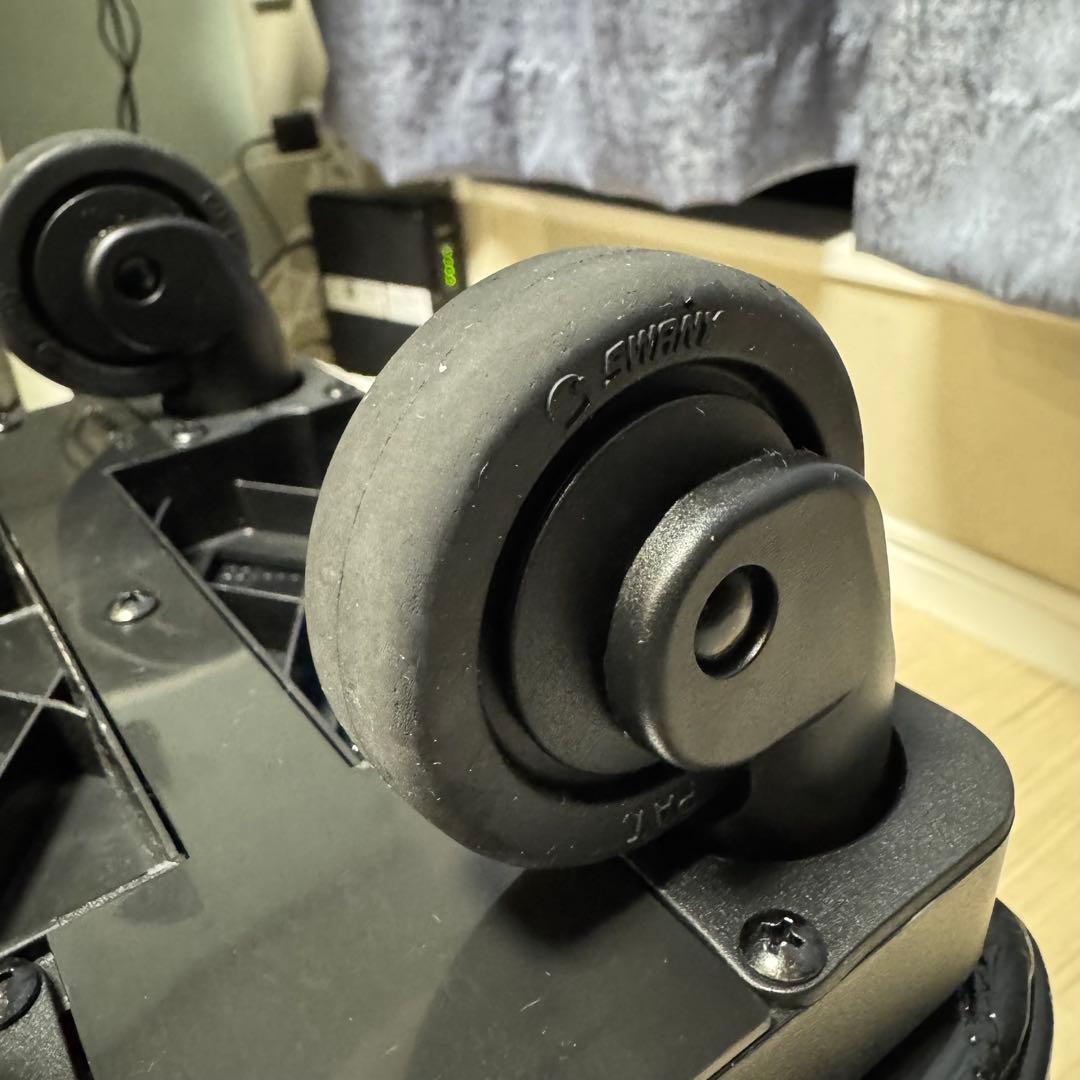 【美品】SWANY キャリーバッグ エナメル レディース