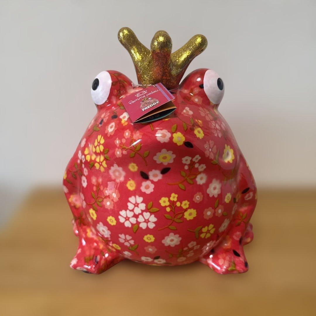 カエルの貯金箱　ポンピドゥ