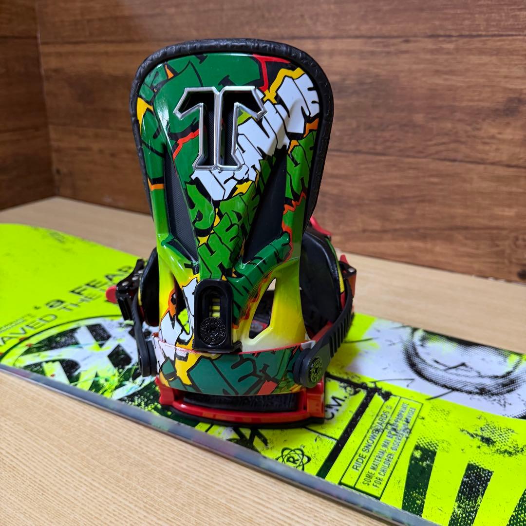 RIDE ライド　メンズスノーボード　3点セット　151cm メンテナンス済み