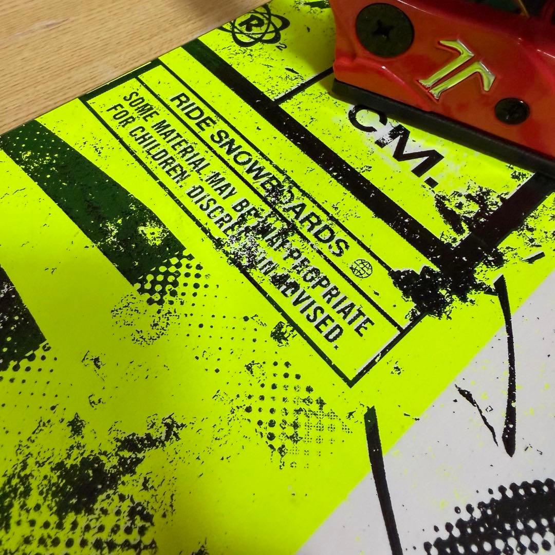 RIDE ライド　メンズスノーボード　3点セット　151cm メンテナンス済み