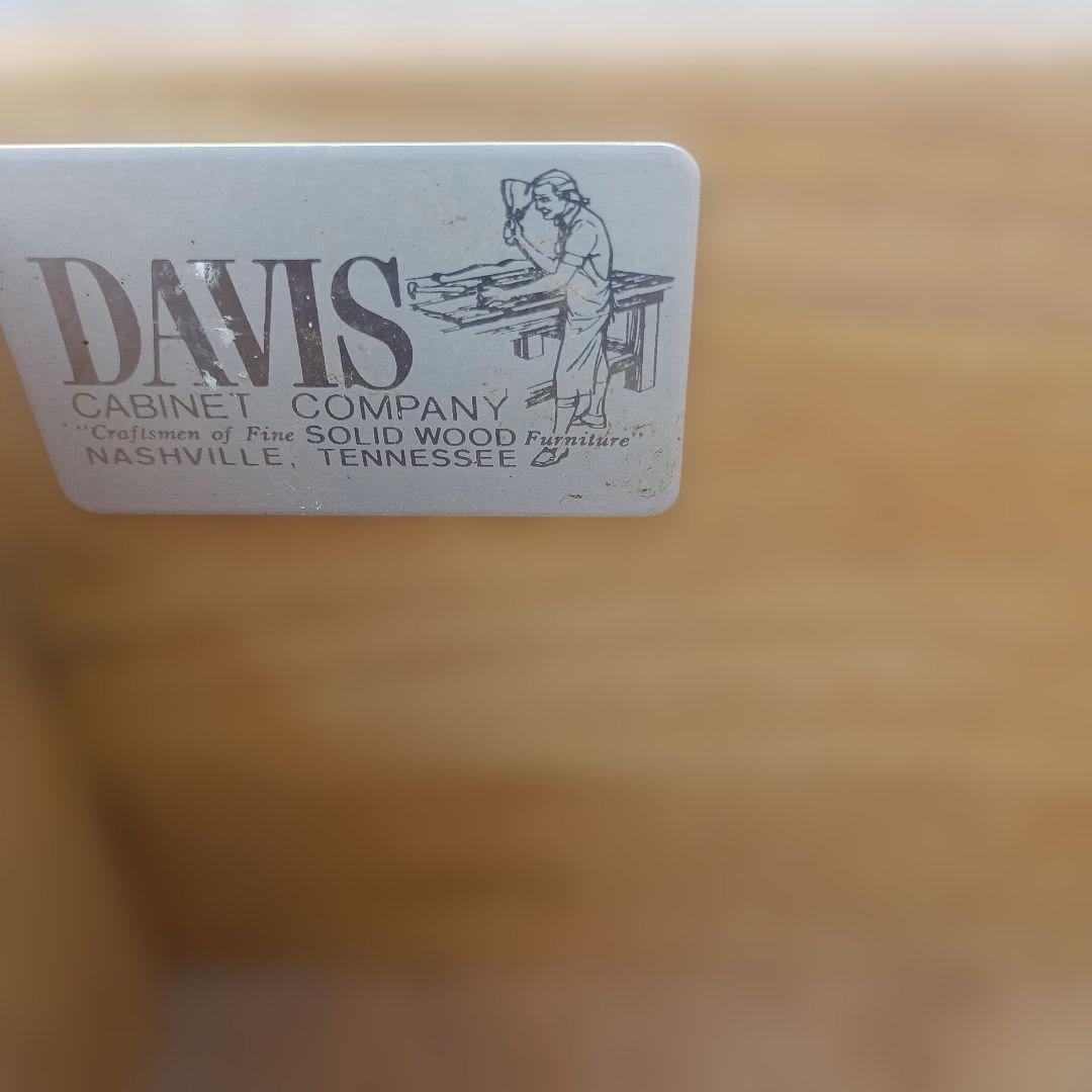 5154）米国DAVIS CABINET社　 三段チェスト　キャビネット　引出し