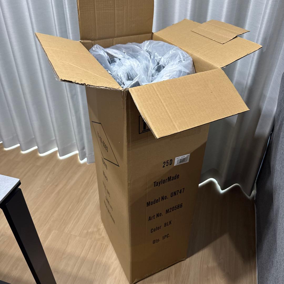 【新品未使用】テーラーメイド サークルロゴ キャディバッグ ブラック