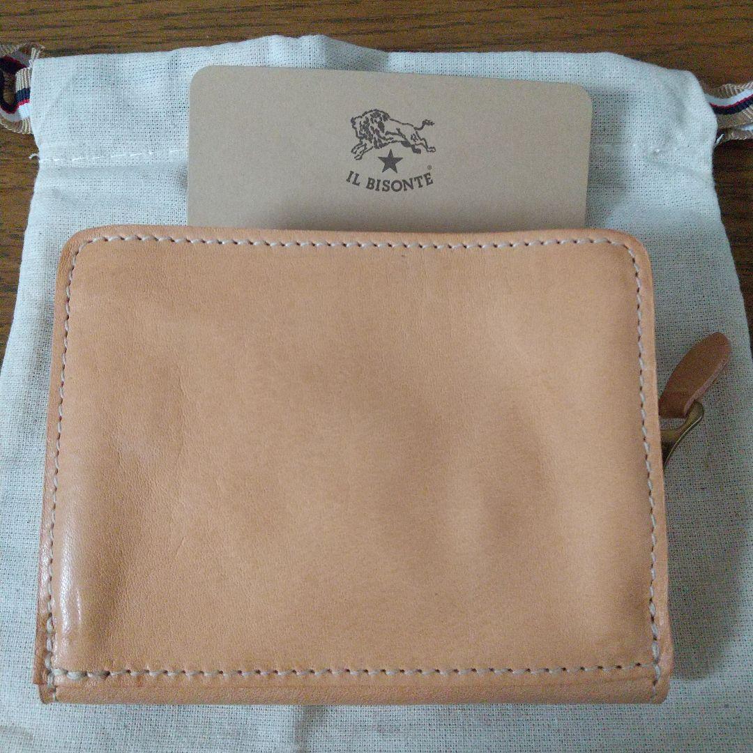 新品未使用 イルビゾンテ IL BISONTE ウォレット 折り財布 コンパクト