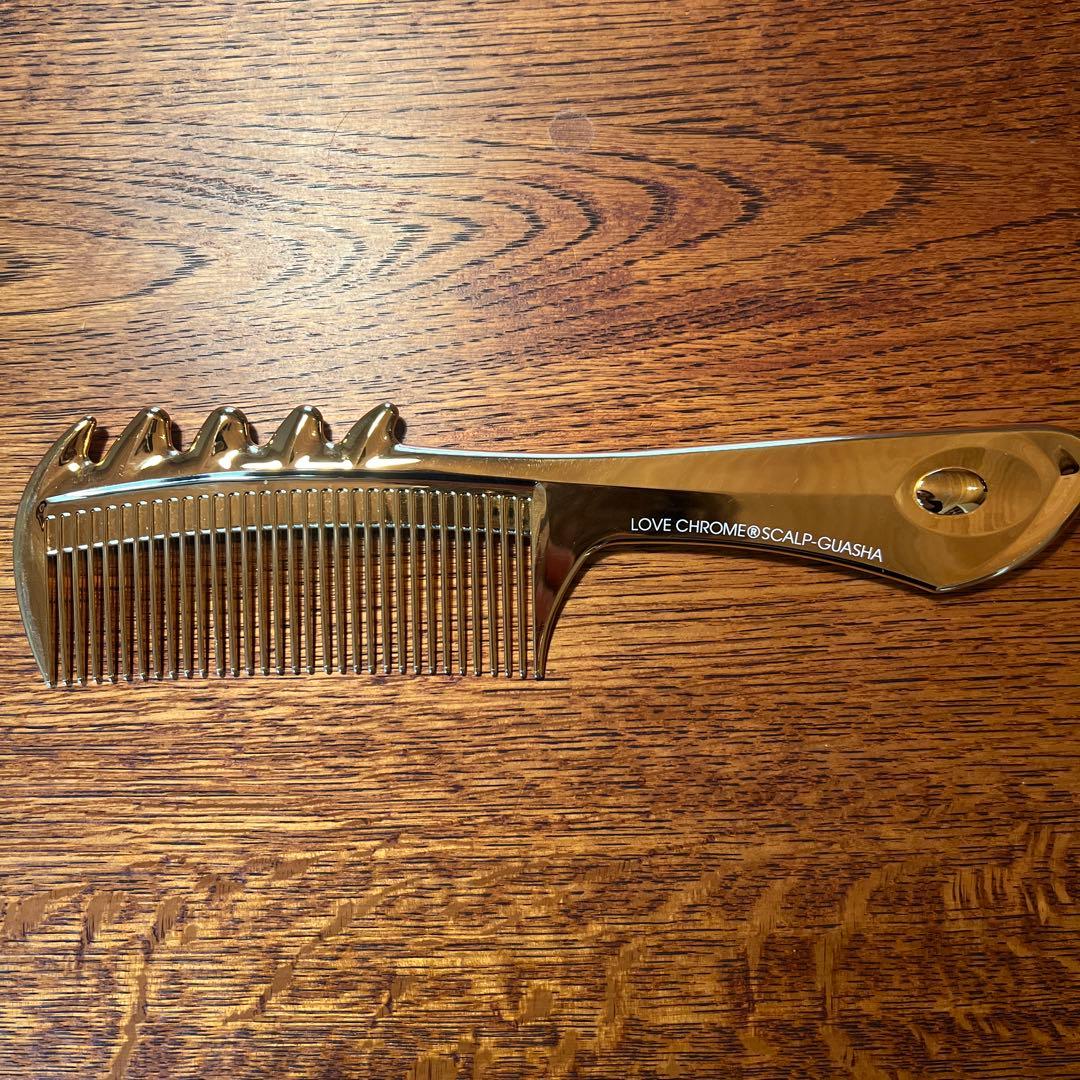 LOVE CHROME スカルプカッサゴールド