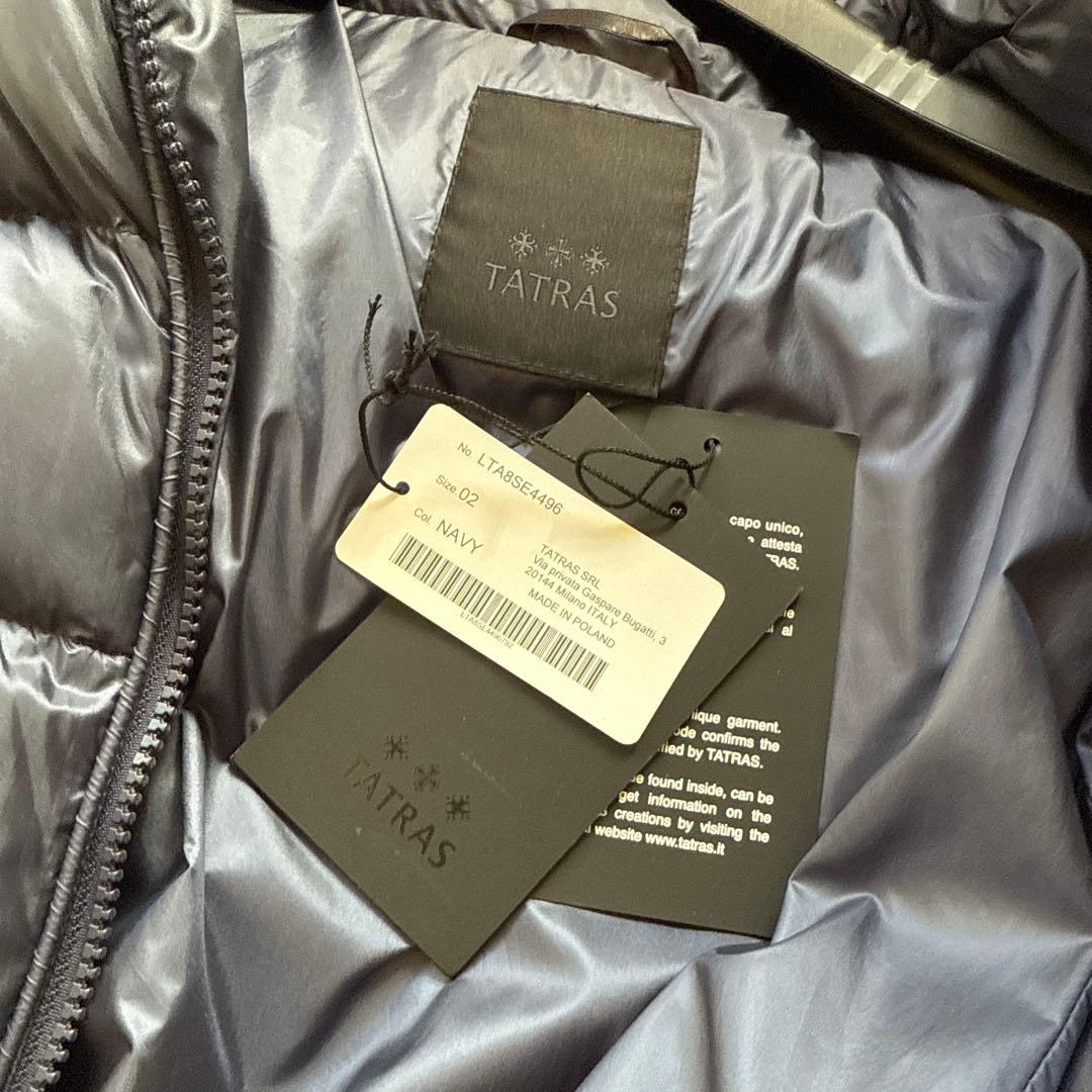 TATRAS ネイビー ダウンジャケット