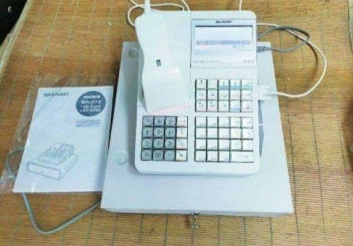 シャープレジスターXE-A280　PC連携　スキャナ付き　111000