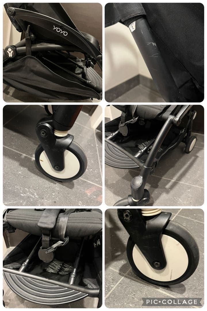YOYO ブラック ベビーカー　フック