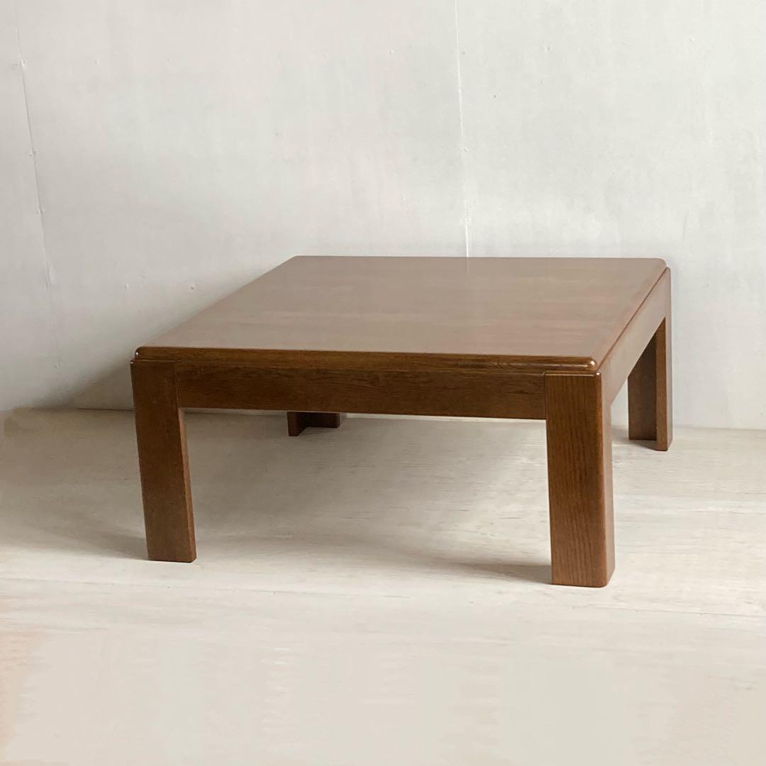 KOSUGA コスガ センターテーブル ナラ材 昭和レトロ 古家具