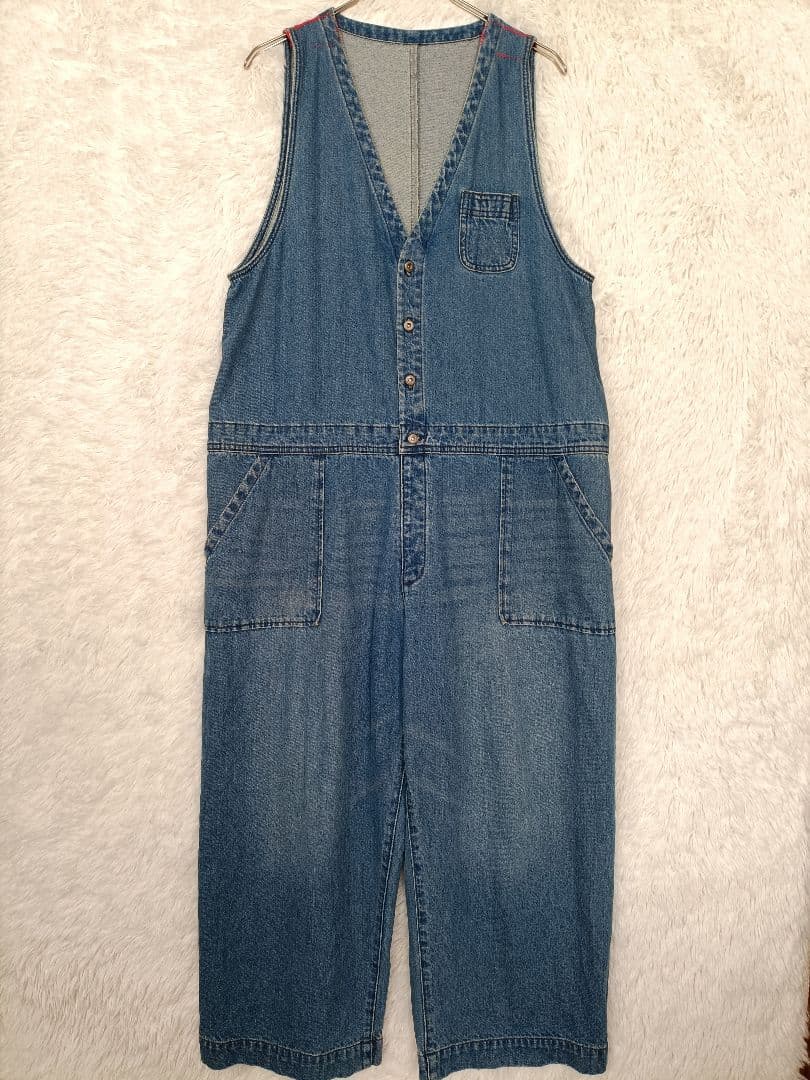 美品★ ソウルベリー デニム オールインワン サロペット レディース M