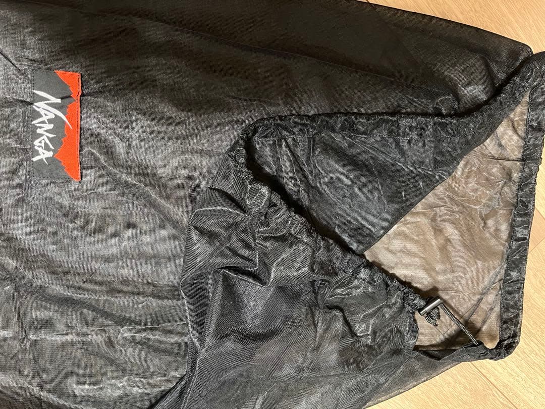 NANGA 寝袋　収納袋・一時保管用メッシュ袋付き