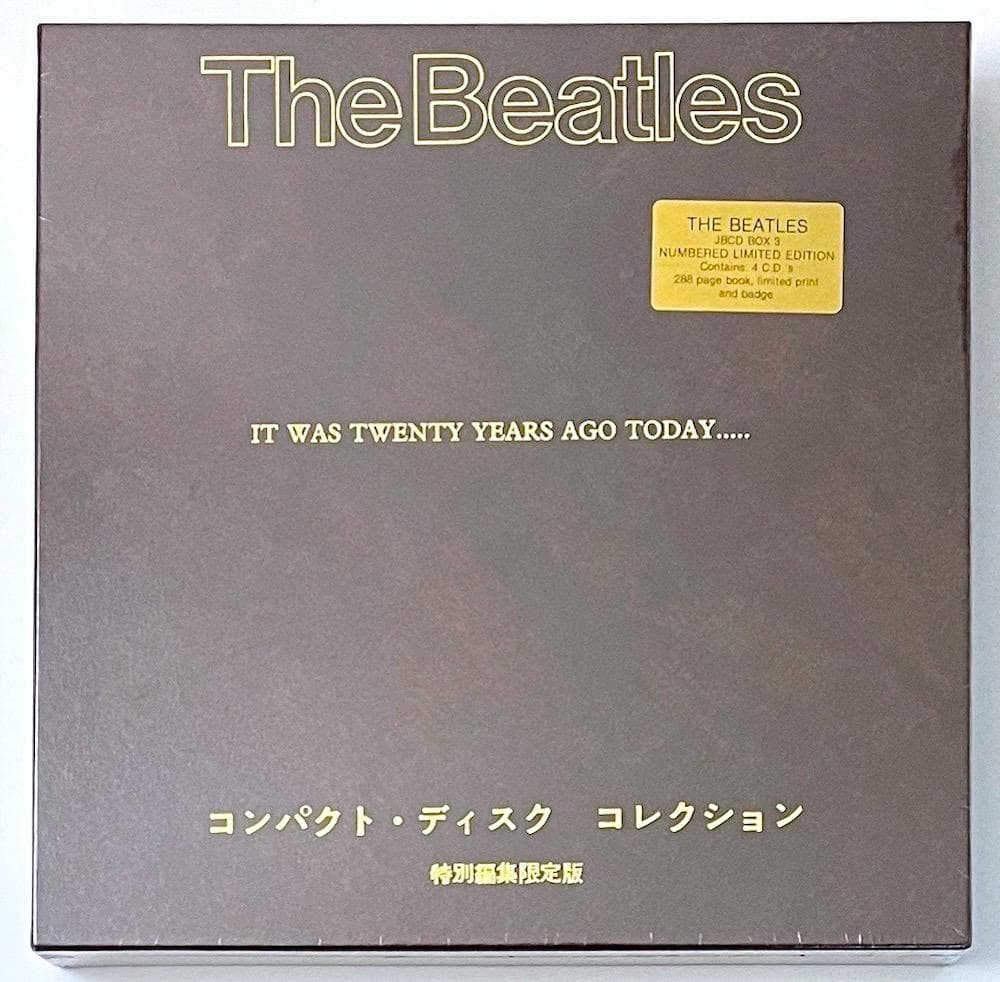 新品未開封 廃盤 CD-BOX ビートルズ コンパクト・ディスク コレクション