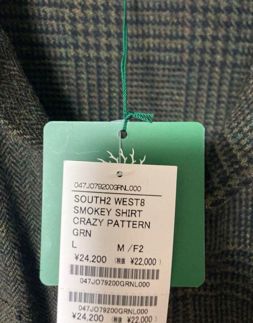 トップス South2 West8 SMOKEY SHIRT