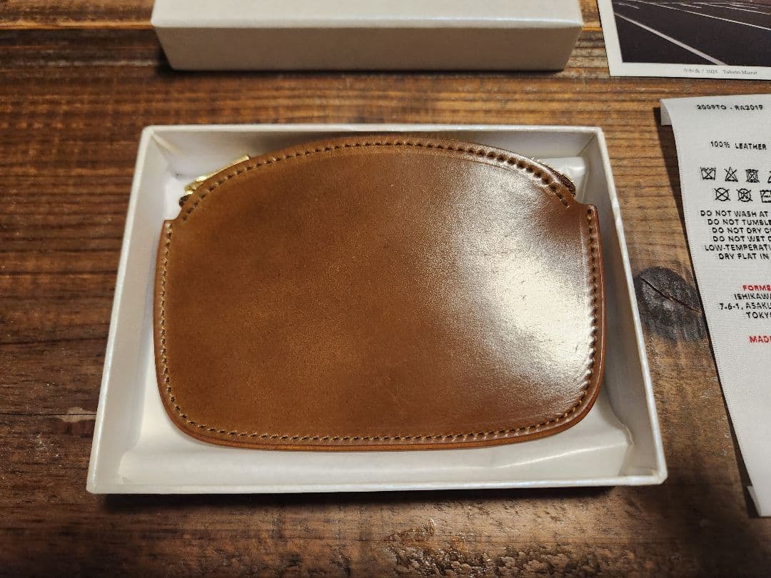 forme Coin purse Cordovan cigar 新品未使用