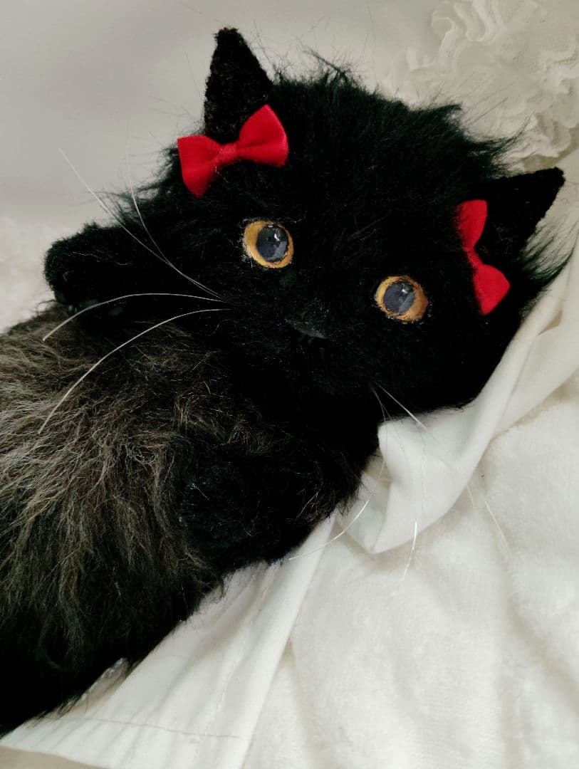 ぶーにゃんちゃん❤オーダー❤愛猫ちゃん❤お腹ぽっこり♡アートドール♡
